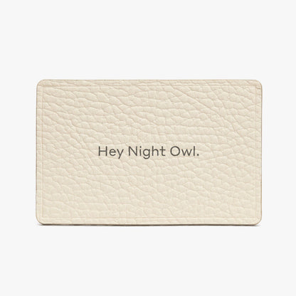 Leather Notecard