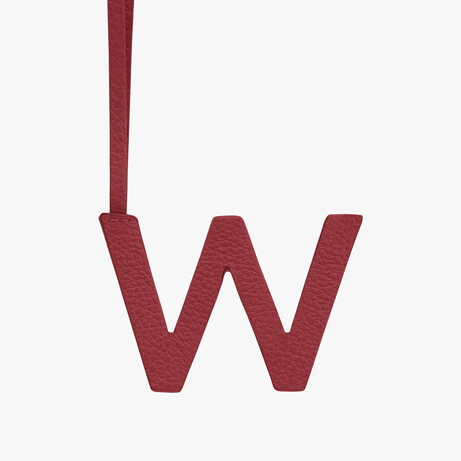 Letter Keychain W