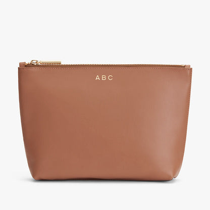 Small Leather Zipper Pouch