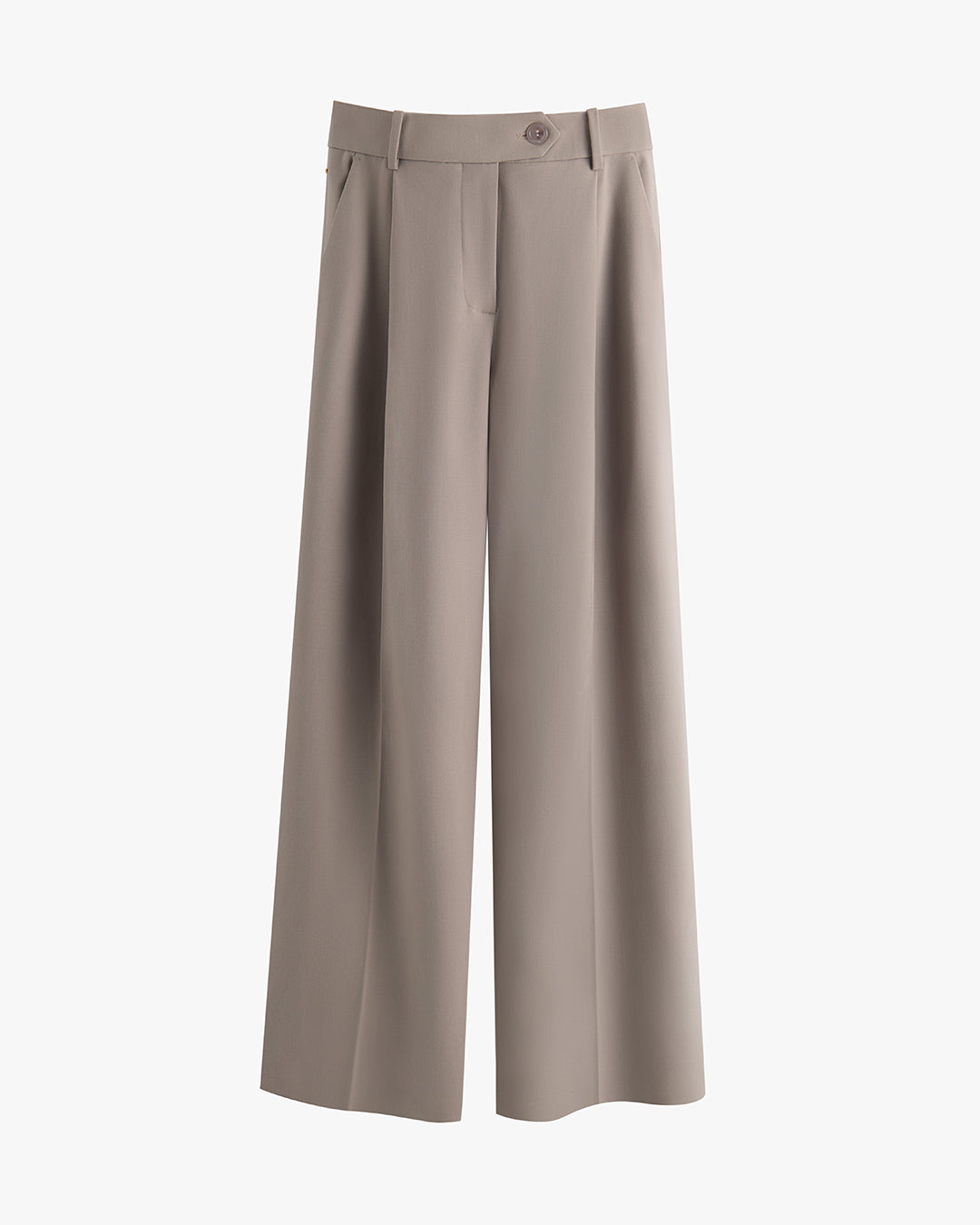 Wool Wide Leg Pant