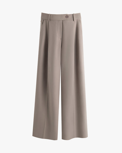 Wool Wide Leg Pant