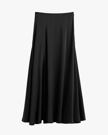 Washable Charmeuse Maxi Skirt