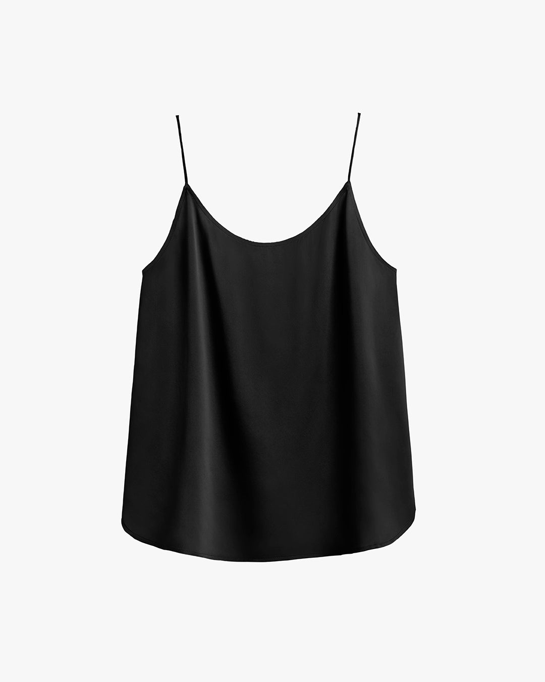 Washable Charmeuse Cross-Back Cami