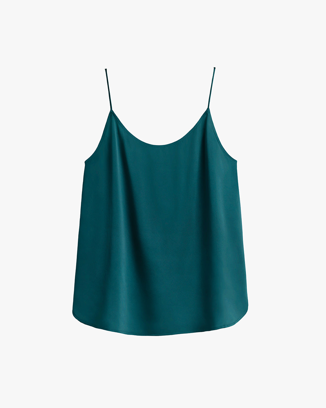 Washable Charmeuse Cross-Back Cami