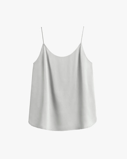 Washable Charmeuse Cross-Back Cami