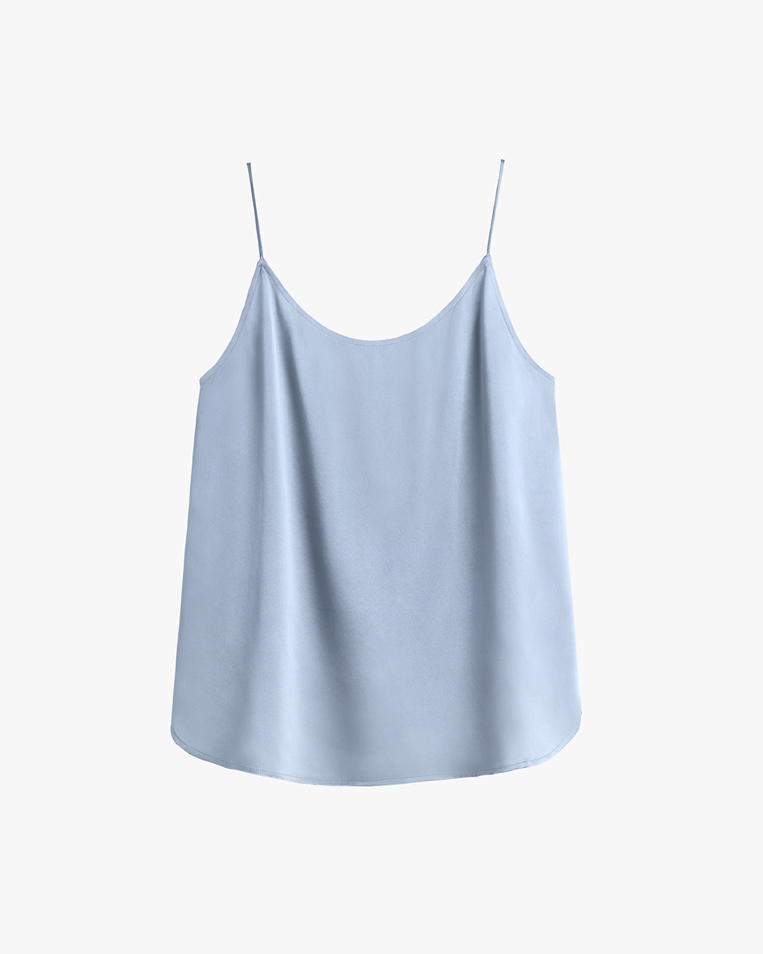 Washable Charmeuse Cross-Back Cami
