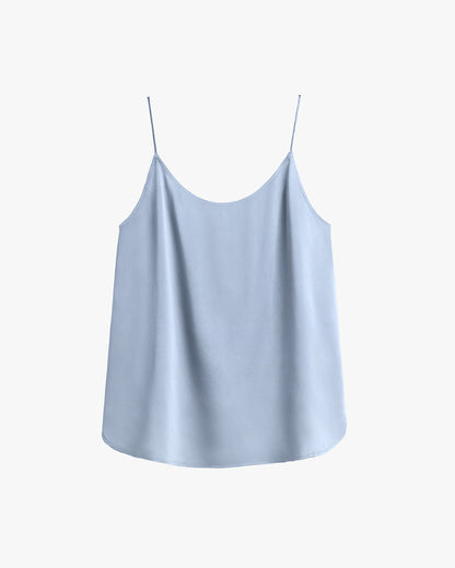 Washable Charmeuse Cross-Back Cami