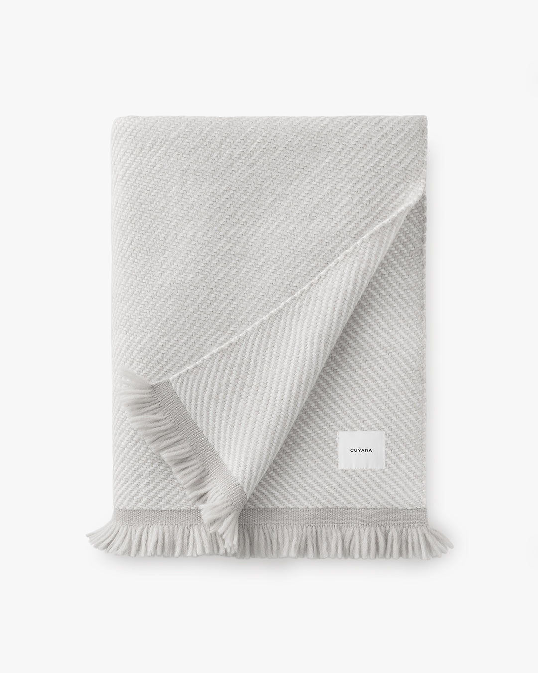 Two-Tone Alpaca Blanket