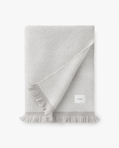 Two-Tone Alpaca Blanket