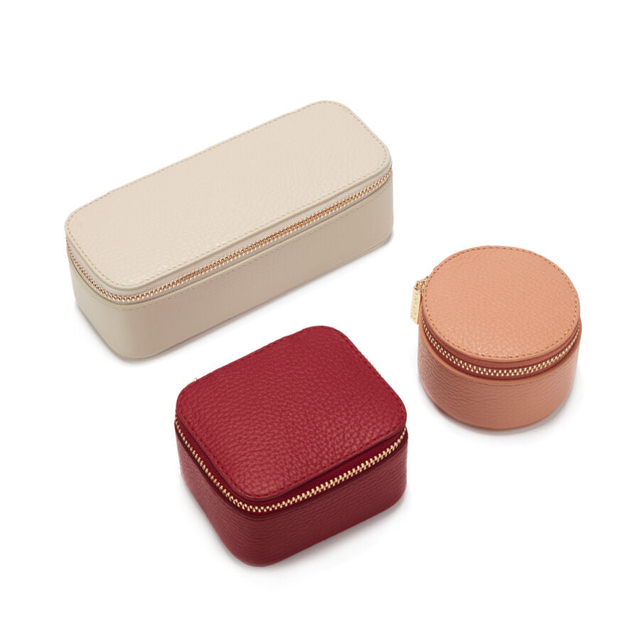 Mini Leather Organizer Set
