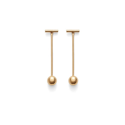 Bar Ear Jacket Earrings