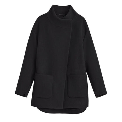 Wool High-Low Jacket