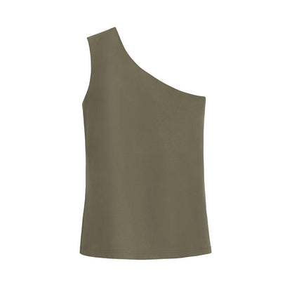 Slim One Shoulder Top (Earlier Version)