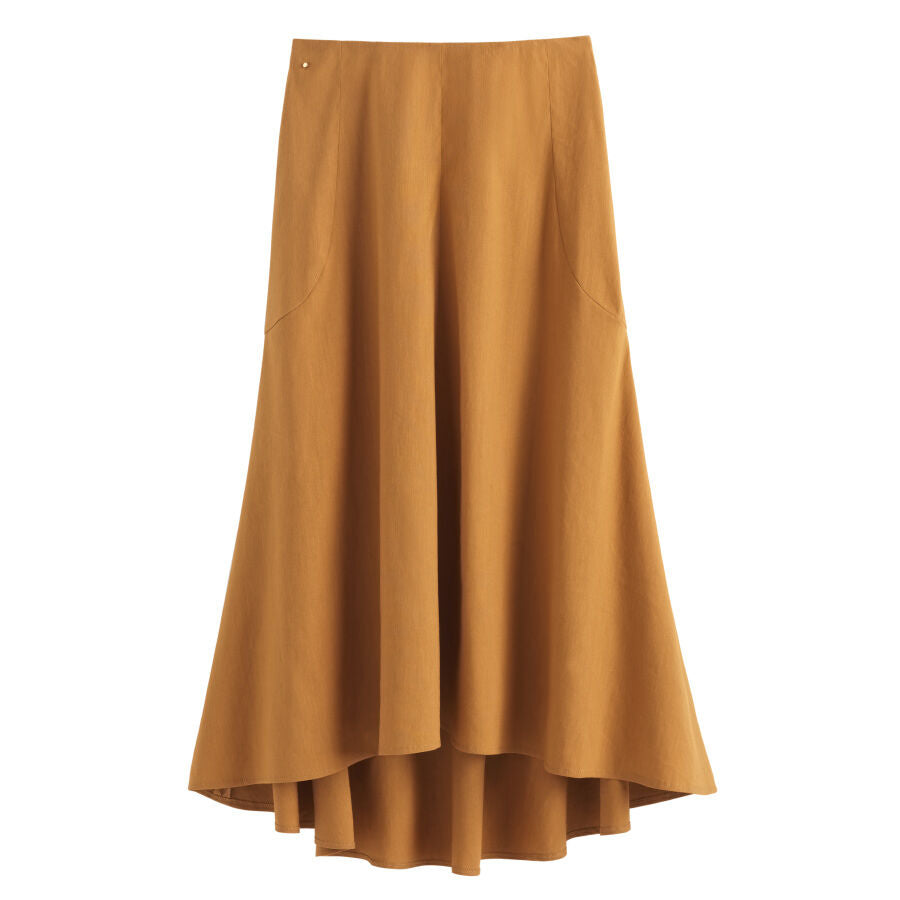 Linen Flare Skirt