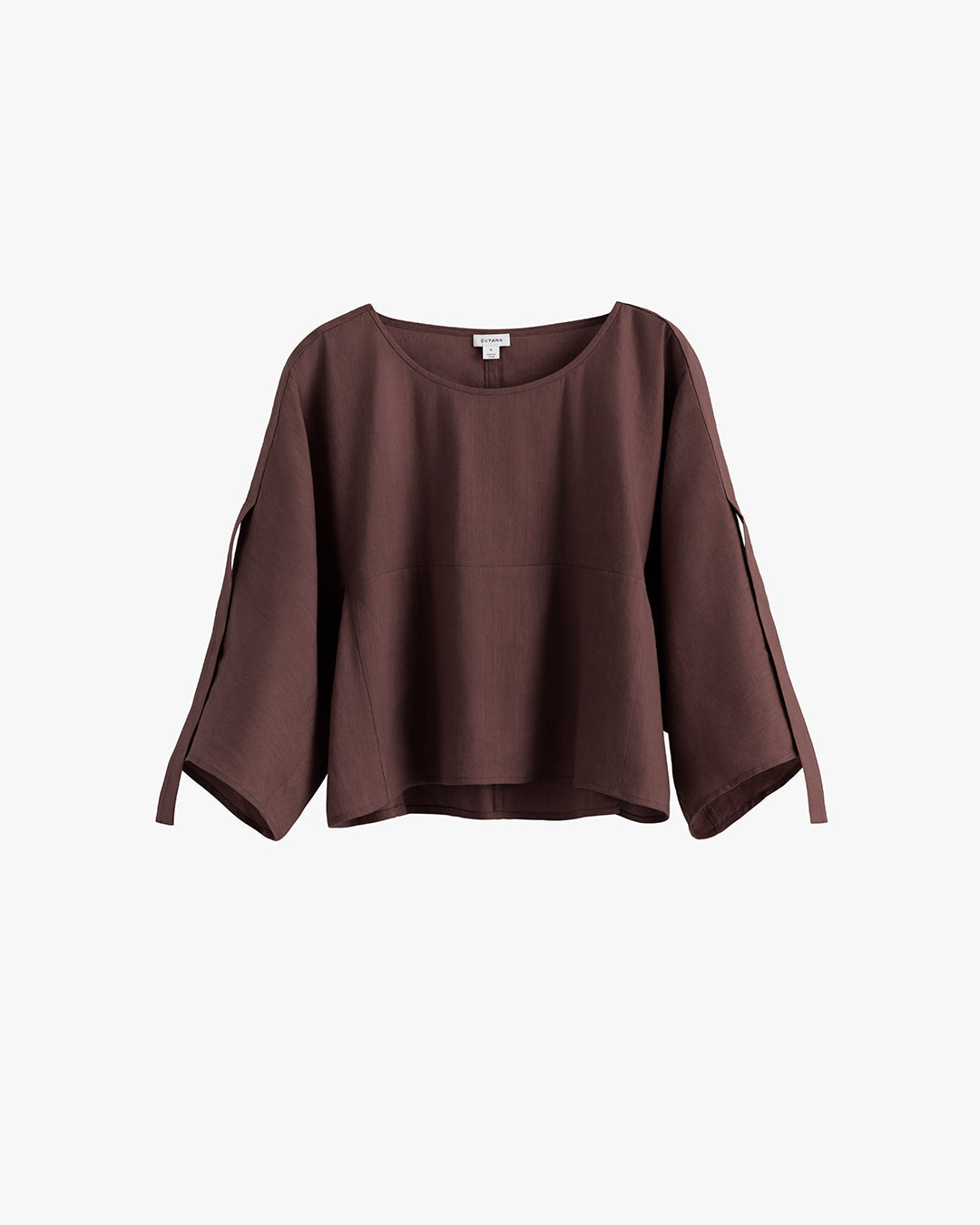 Linen Adjustable Sleeve Top
