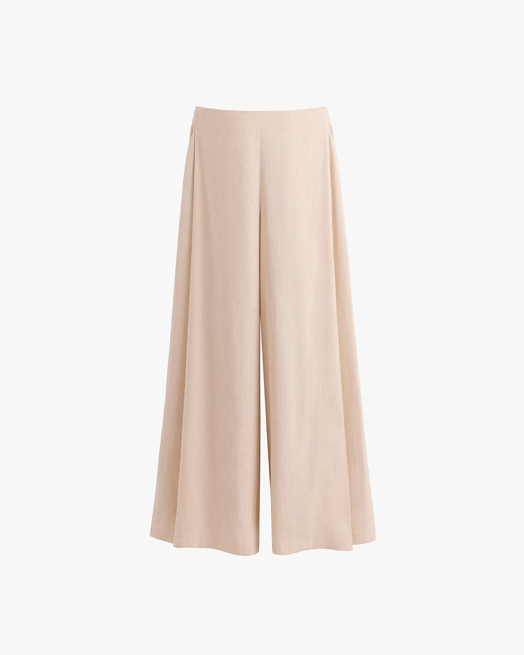Linen Pleated Pants