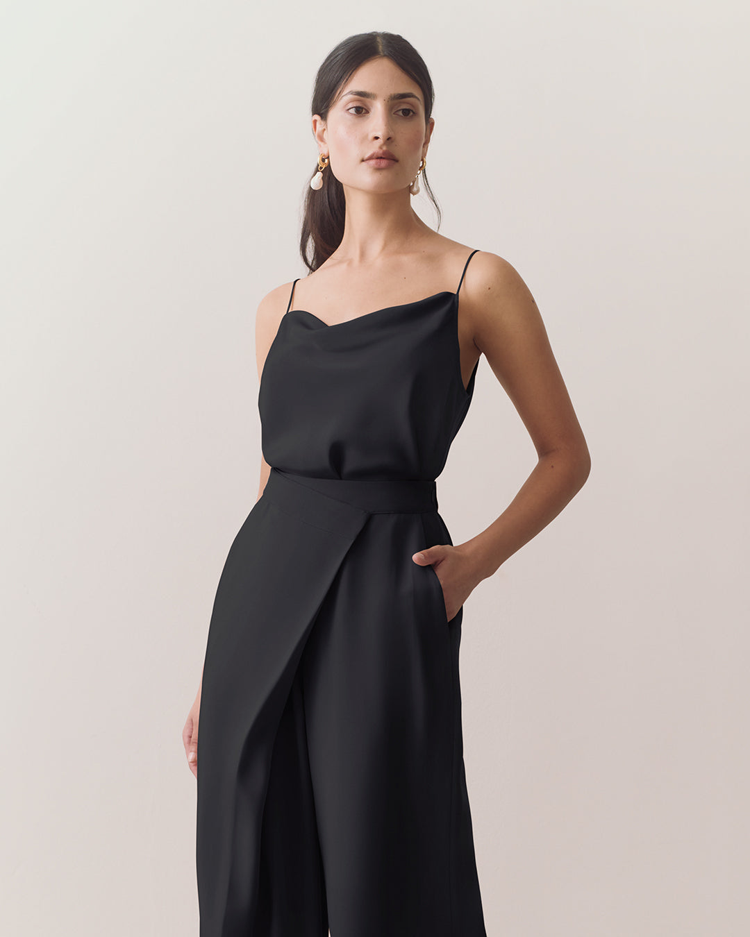 Silk Cowl Cami
