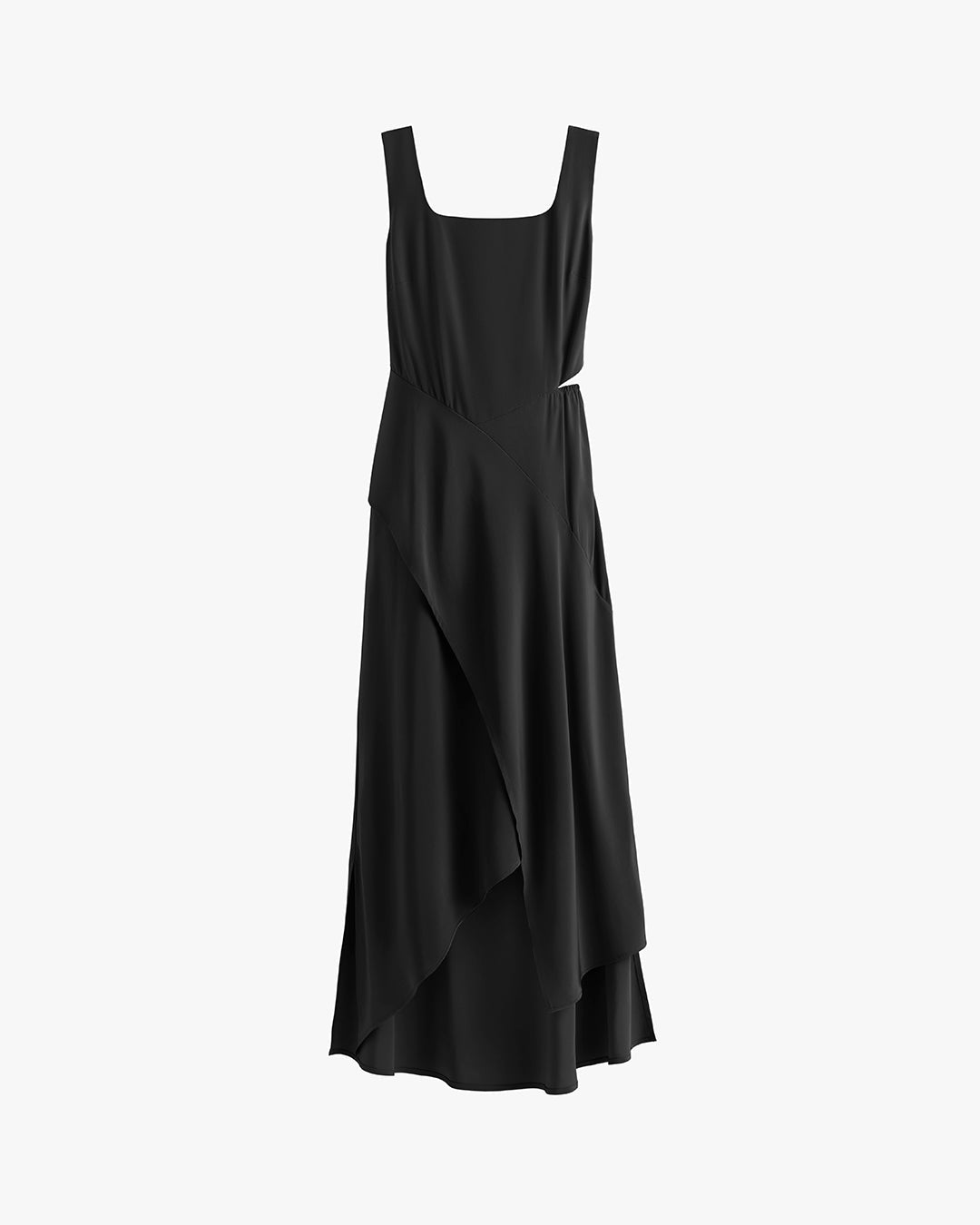 Silk Cut out Dress