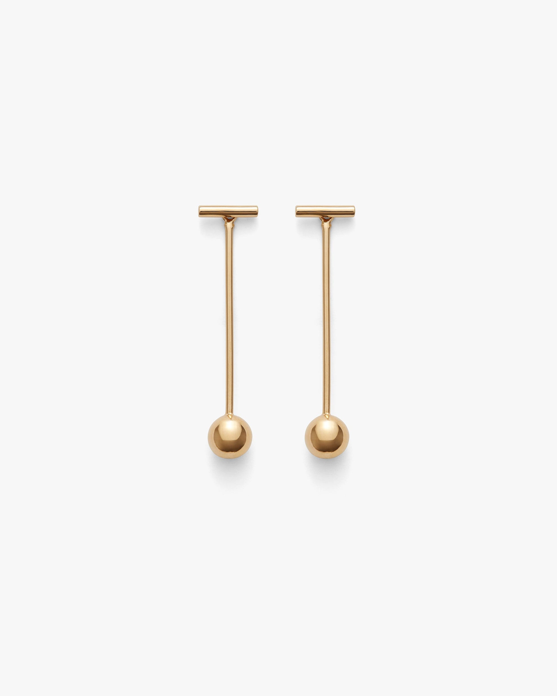Bar Ear Jacket Earrings