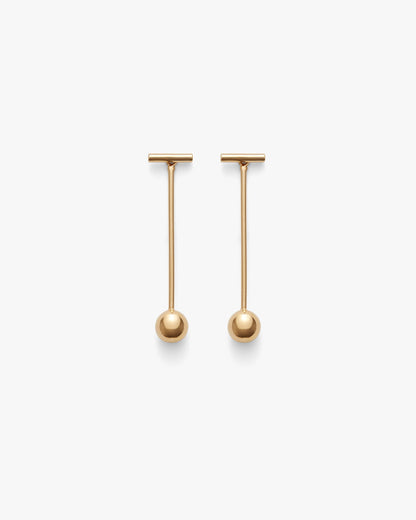 Bar Ear Jacket Earrings