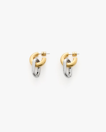 Duo Mini Hoop Earrings
