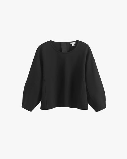 Ponte Balloon Sleeve Top