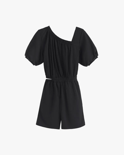 Gathered Front Jumpsuit