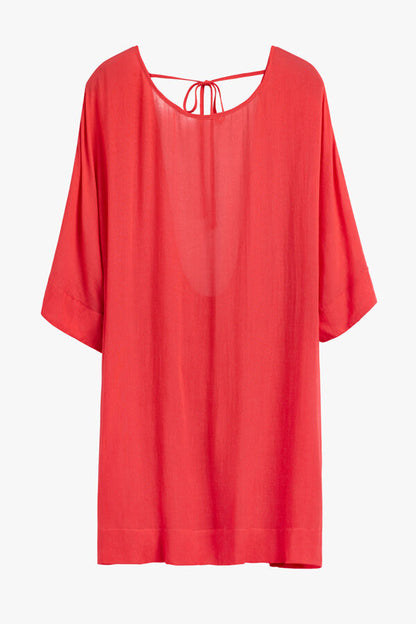 Open Back Mini Tunic