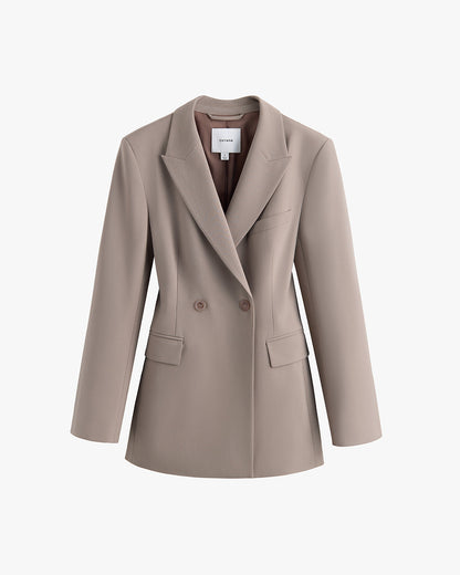 Wool Cinched Blazer
