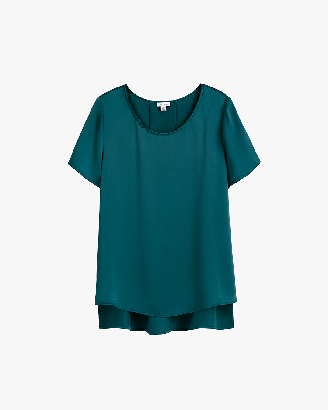 Washable Charmeuse High-Low Top