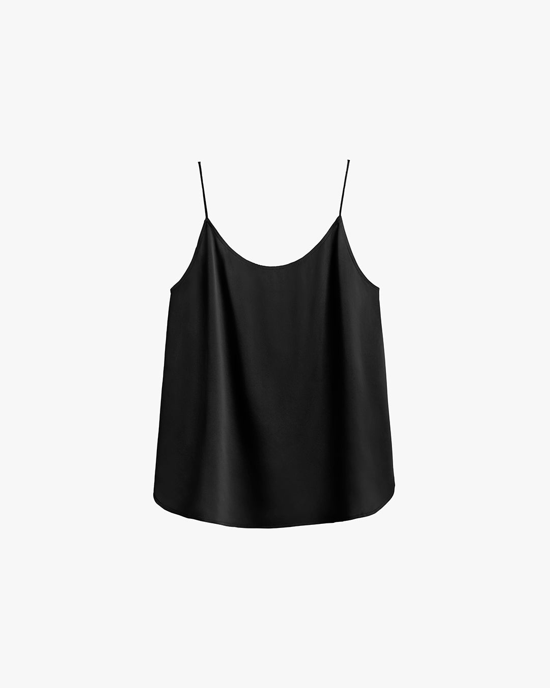 Washable Charmeuse Cross-Back Cami