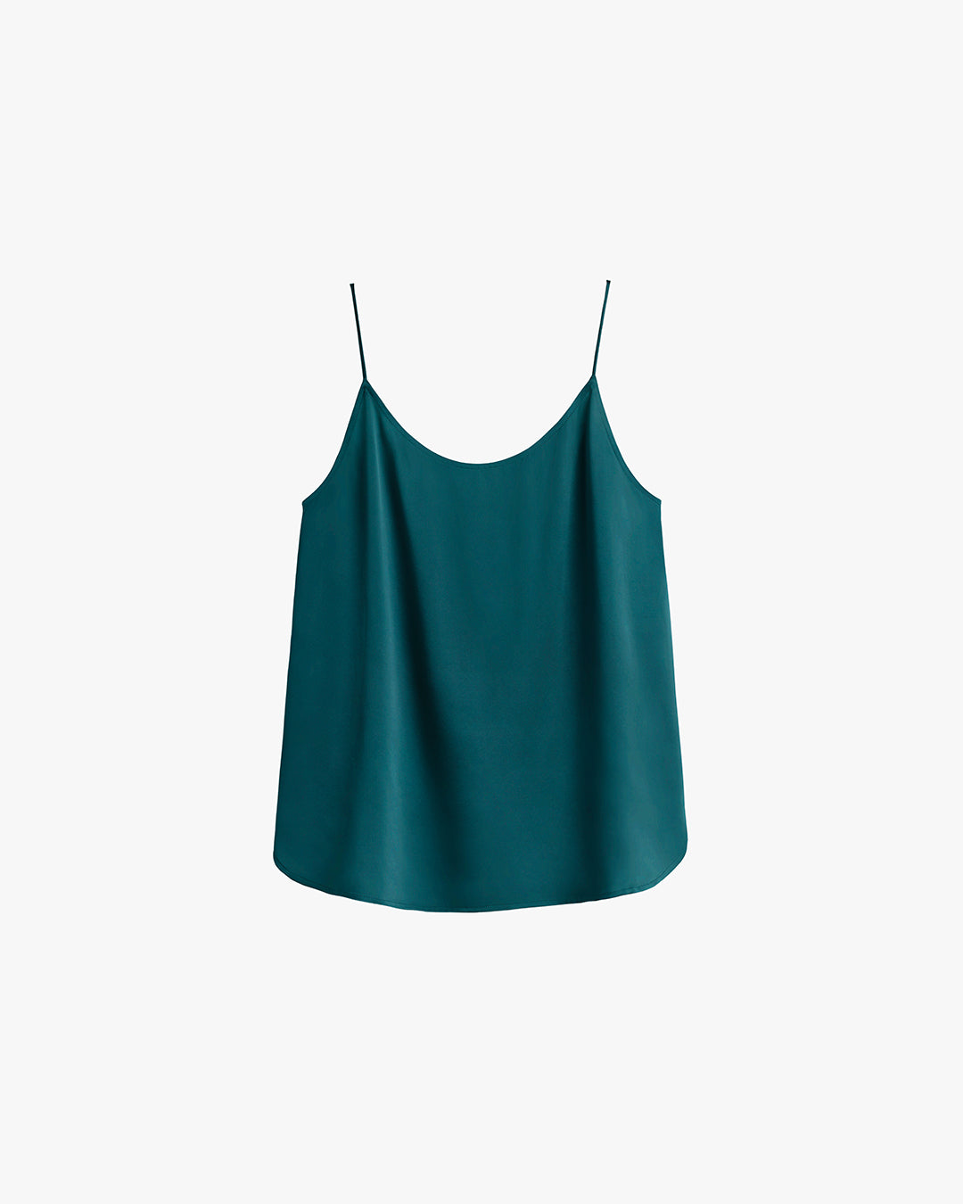 Washable Charmeuse Cross-Back Cami