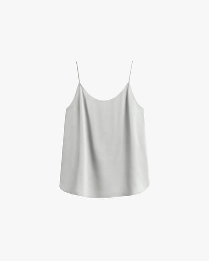 Washable Charmeuse Cross-Back Cami