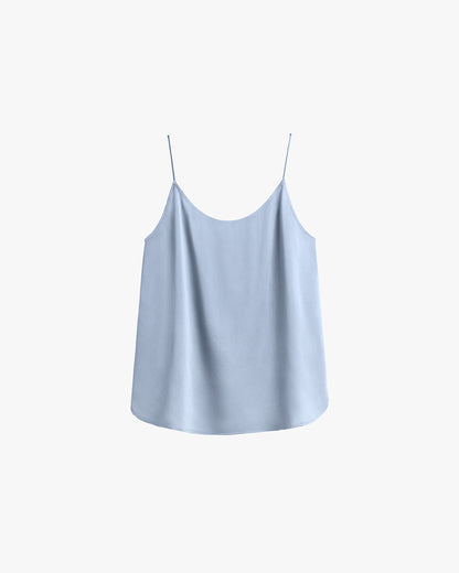 Washable Charmeuse Cross-Back Cami