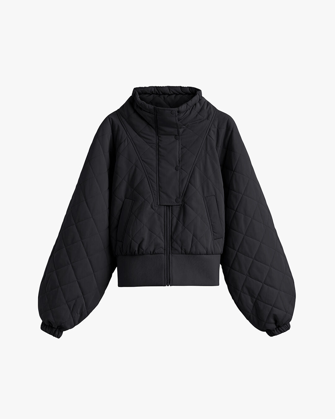 Balloon Sleeve Light Puffer