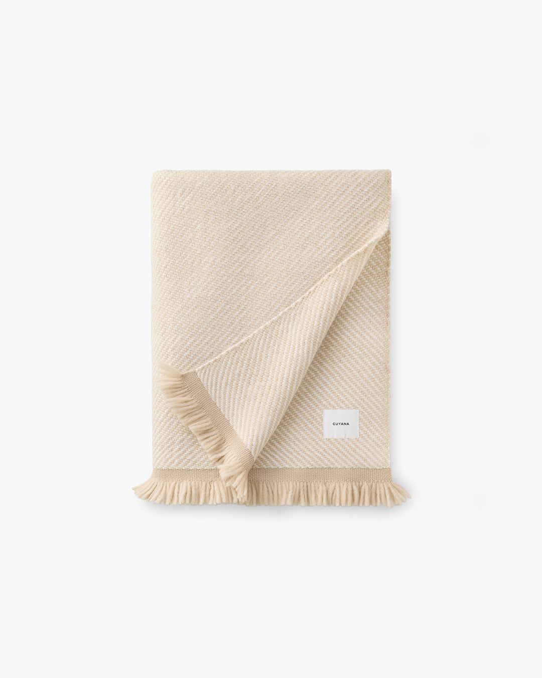 Two-Tone Alpaca Blanket