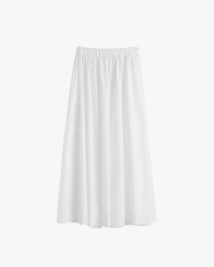 Poplin Gathered Skirt