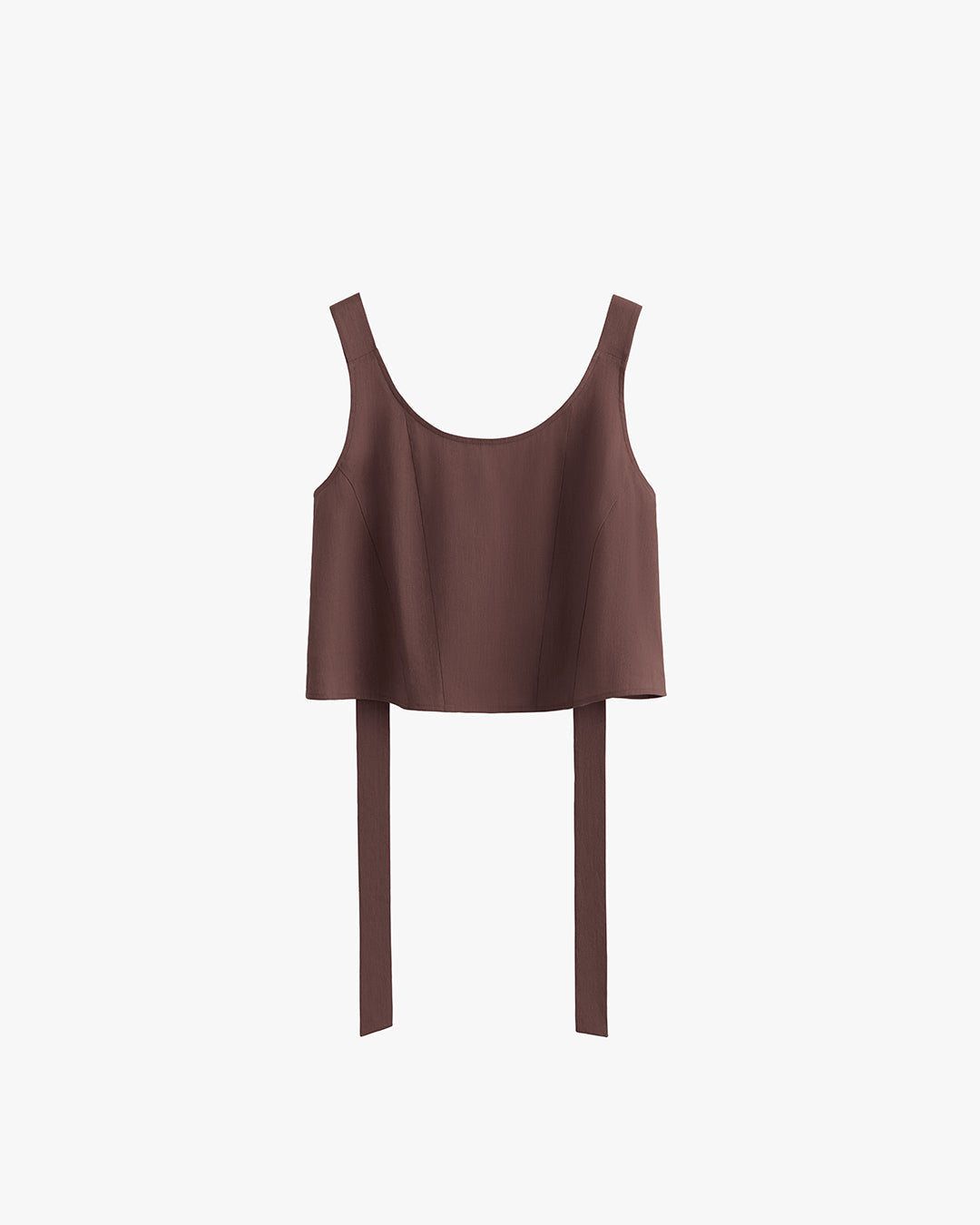 Linen Cropped Tank