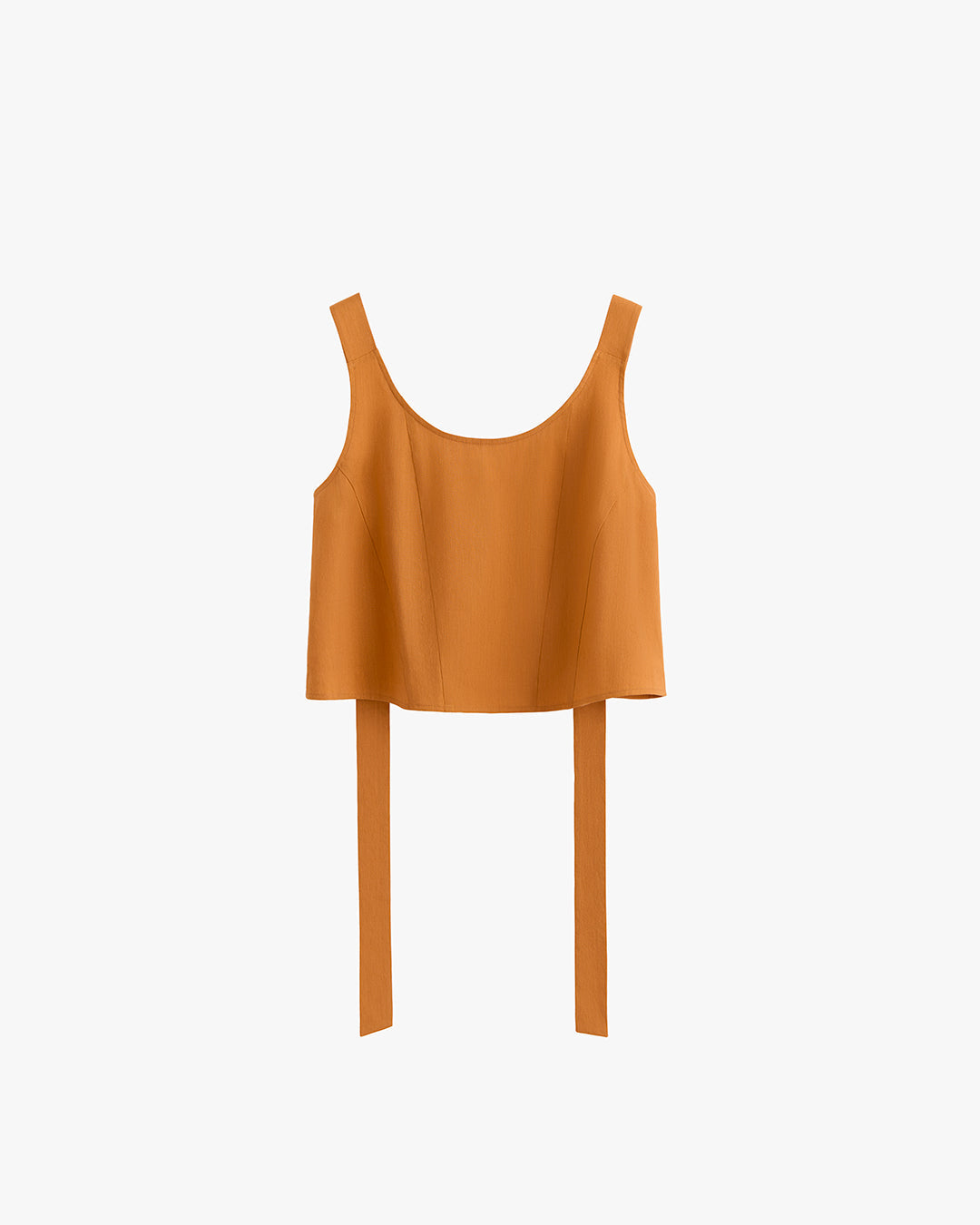Linen Cropped Tank