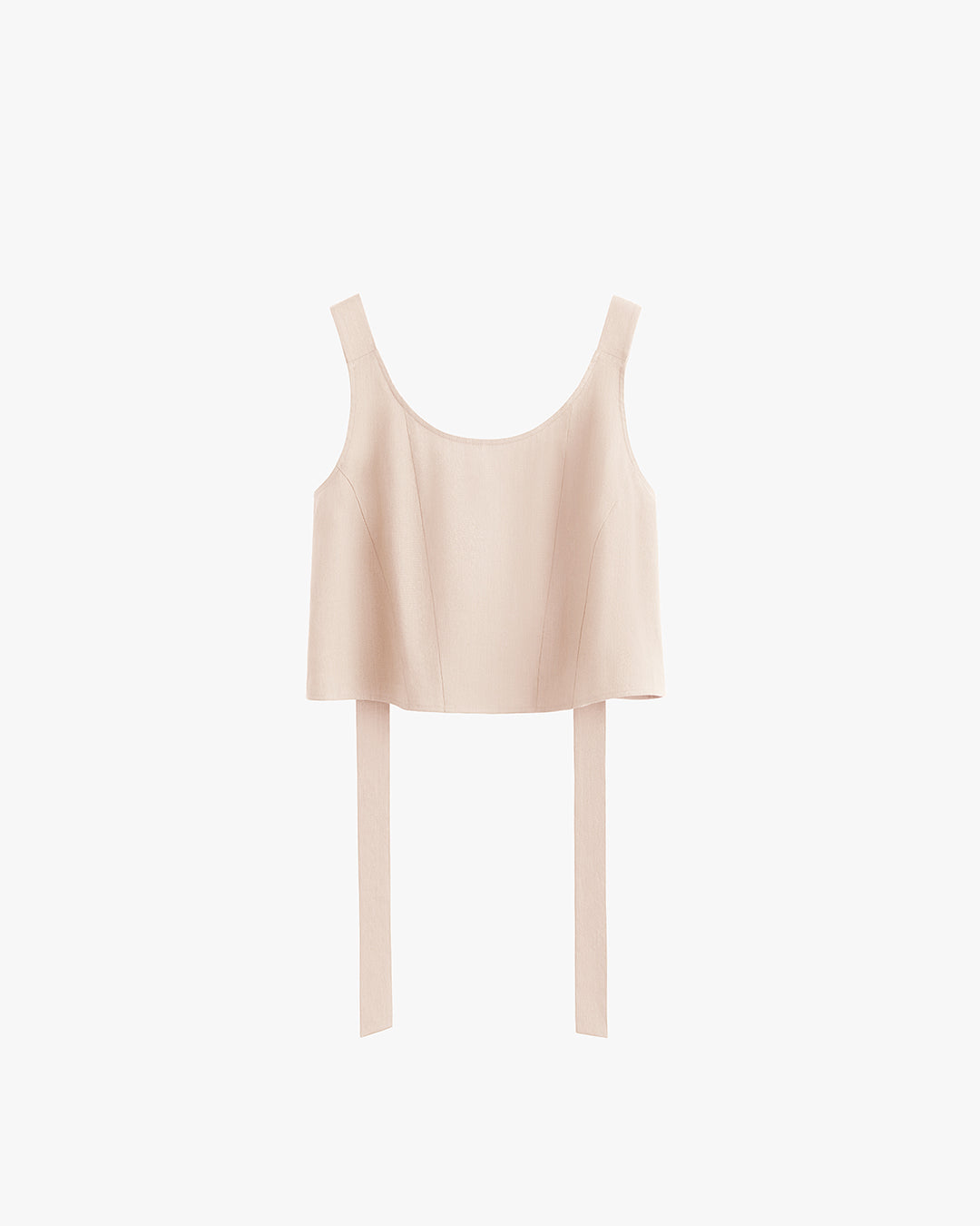 Linen Cropped Tank