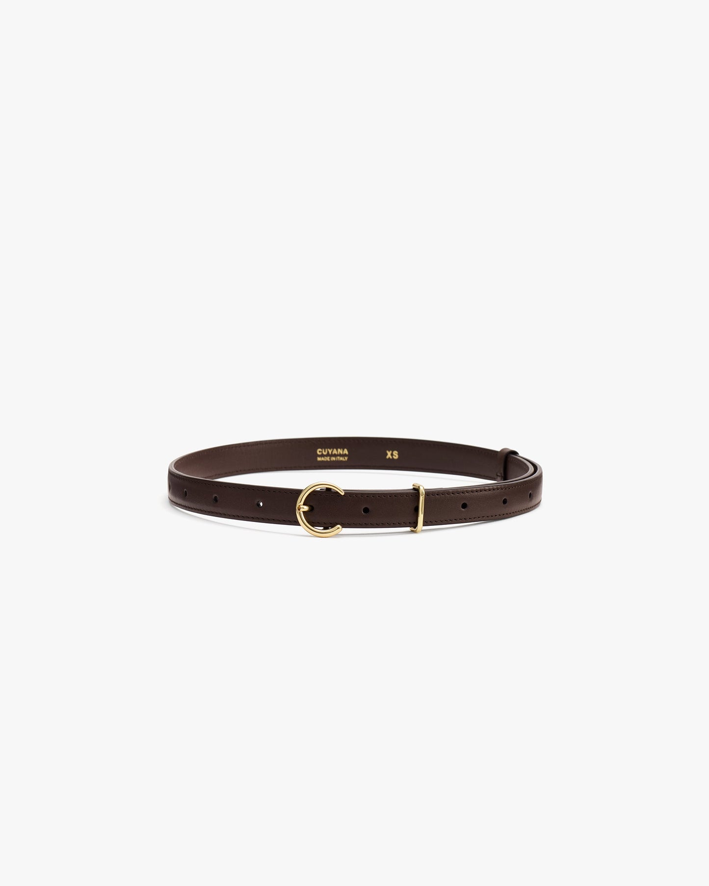 Crescent Buckle Belt