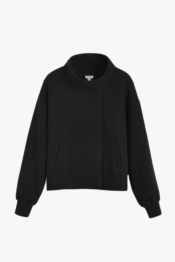 Fleece Funnel Neck Jacket
