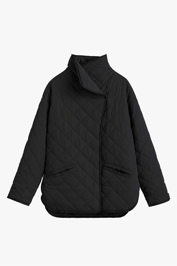 Wrap Puffer Jacket