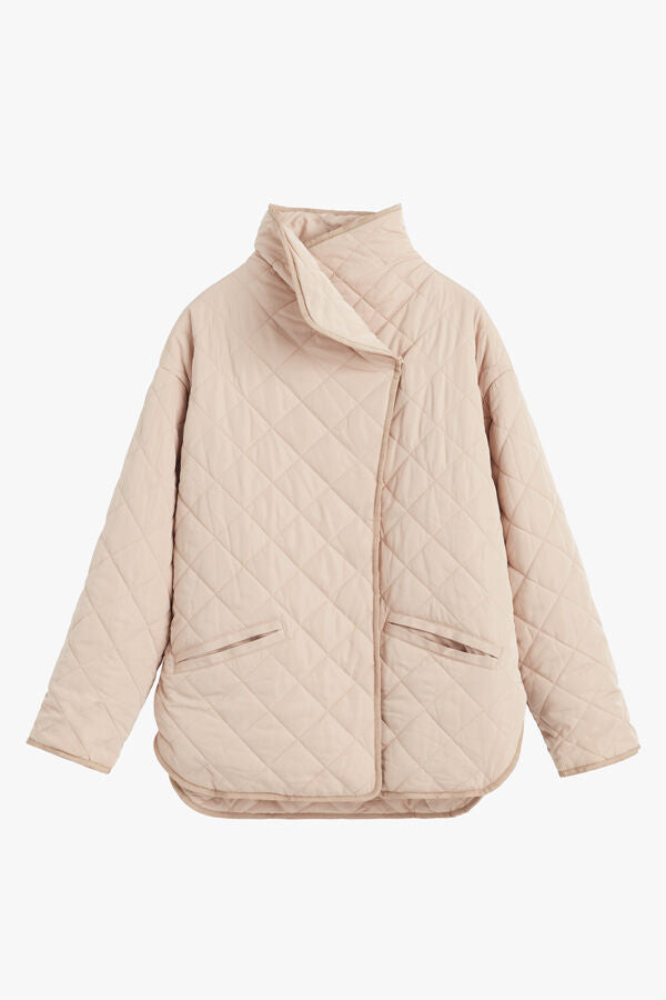 Wrap Puffer Jacket