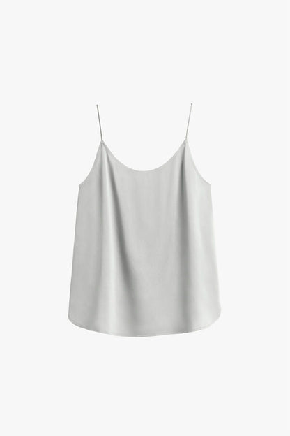 Washable Charmeuse Cross-Back Cami