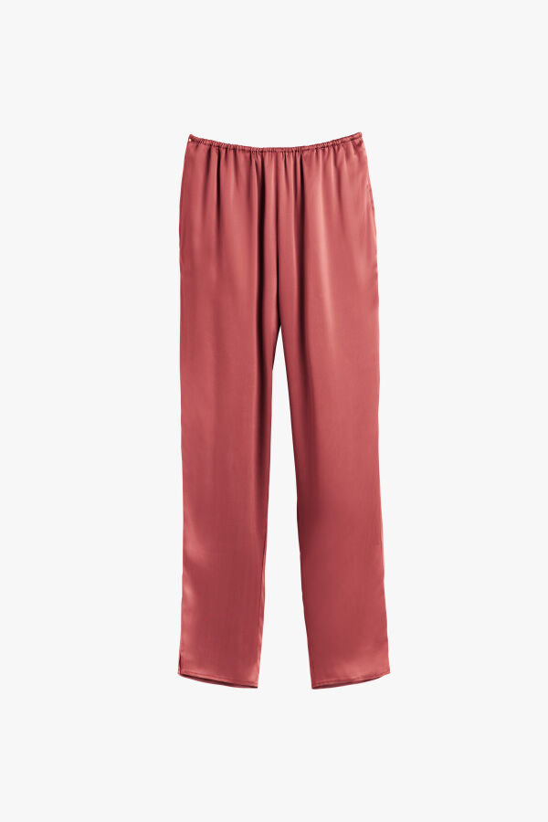 Washable Charmeuse Tapered Pant