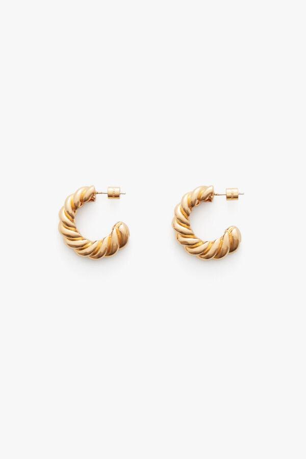 Braided Hoop Earrings