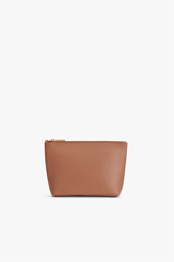 Small Leather Zipper Pouch
