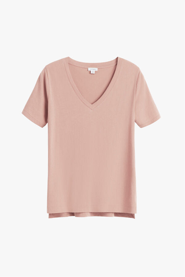 Pima V-Neck Tee