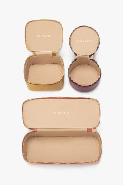 Mini Leather Organizer Set